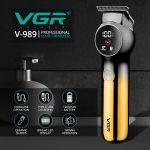 ⁦VGR Men's Beard Trimmer Rechargeable with Turbo Mode - Professional Ceramic Blades - Cordless Hair Clippers - Electric Shaver Razor⁩ - الصورة ⁦7⁩