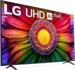 LG Electronics 75UR80006LJ.AEUD LCD TV 190cm 75 inch EEK F (A - G) CI+, DVB-C, DVB-S2, DVB-T2, WLAN,