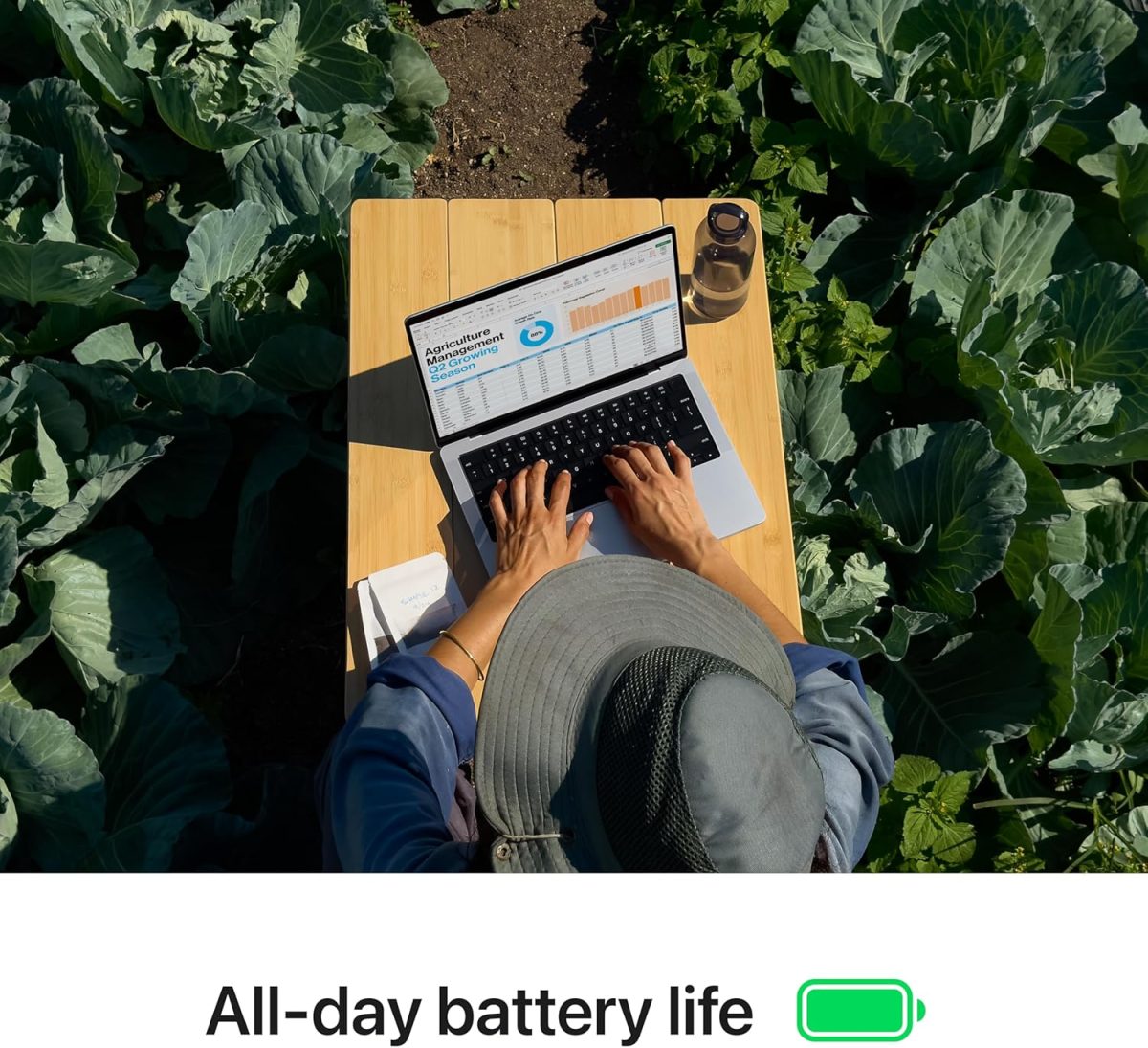 ⁦Apple 2024 MacBook Pro Laptop with M4 chip with 10‑core CPU and 10‑core GPU: Built for Apple Intelligence, 14.2-inch Liquid Retina XDR Display, 16GB Unified Memory, 512GB SSD Storage; Space Black⁩ - الصورة ⁦5⁩