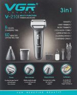 ⁦VGR V-210 Multi Function Trimmer And Shaver | Rechargeable | For Men⁩ - الصورة ⁦5⁩