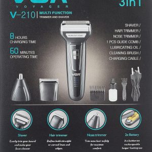 ⁦VGR V-210 Multi Function Trimmer And Shaver | Rechargeable | For Men⁩ - الصورة ⁦5⁩