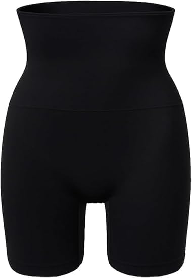 شورت مشد كورسيه قصير نسائي للتنحيف وشد البطن والفخذين، خصر عالي، لتشكيل الجسم ورفع المؤخرة لون اسود