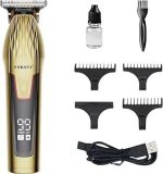 ماكينة حلاقة وتشذيب وقص شعر احترافية لحلاقة دقيقة بدون مجهود من سوكاني، (لون ذهبي) SK-LF-9933