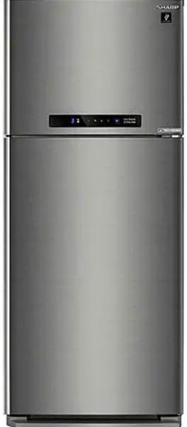 ثلاجة شارب انفرتر رقمية بخاصية إذابة الثلج (نو فروست) بسعة 385 لتر، من الستانلس، SJ-PV48G-DST، ستانلس داكن