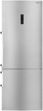 FNB-M640CQTثلاجة فريش هارموني كومبي فريزر سفلي نوفروست 530 لتر 2 باب شاشة ديجيتال سيلفر