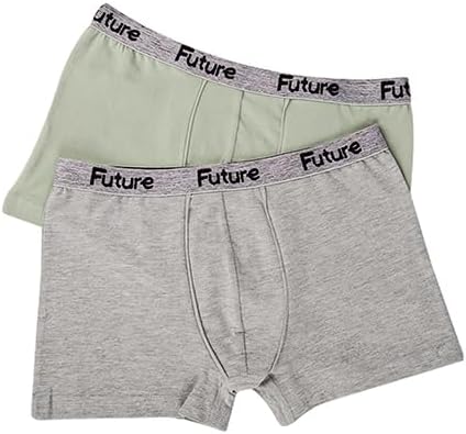 بوكسر سادة للأولاد من فيوتشر، عبوة من قطعتين