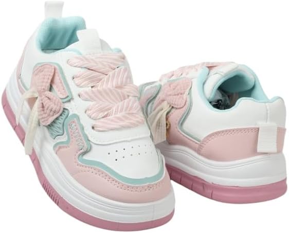 سنيكرز بنات كاجوال جلد 770 لبنى 26