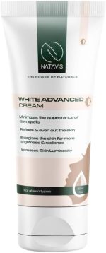 كريم للوجه من ناتافيس لتفتيح البشرة وتوحيد لونها وترطيبها وتغذيتها، مناسب لجميع أنواع البشرة، 30 مل