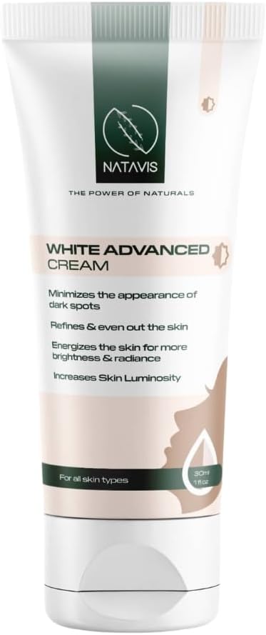 41D-S7RbCQL._AC_SL1000_.jpg كريم للوجه من ناتافيس لتفتيح البشرة وتوحيد لونها وترطيبها وتغذيتها، مناسب لجميع أنواع البشرة، 30 مل