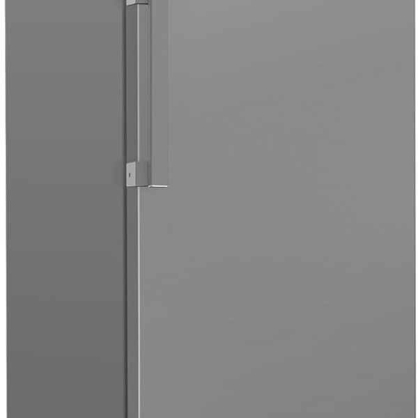 فريزر رأسي من بيكو، 8 أدراج، سعة 286 لتر، مانع لتكون الصقيع، ارتفاع 1.86 متر، فضي، رفوف زجاجية، باب قابل للفتح على الاتجاهين - B3RFNE314ZXPE1