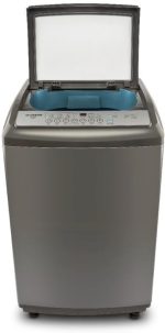 ⁦غسالة ملابس فريش تحميل علوى 13 كجم-فضي غامقغسالة فريش فوق أوتوماتيك باب هيدرولك⁩ - الصورة ⁦3⁩