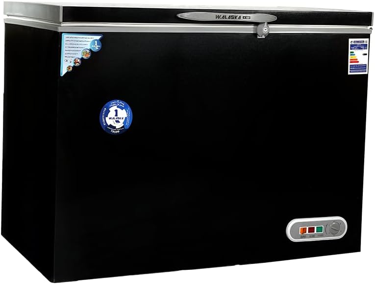 ديب فريزر أفقي 310 لتر - الاسكا - CH300 (أسود)