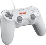 ⁦GameSir Tegenaria Lite Wired Gamepad - 1000Hz, Ultra Low Latency, Hall Effect Sticks, 2 Back Buttons - Switch/PC/Android/iOS - Serene White⁩ - الصورة ⁦2⁩