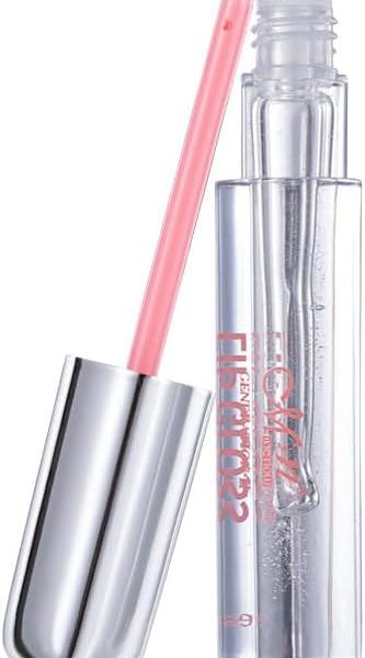 ملمع شفاه مرطب بتركيبة عالية اللمعان مع أداة توزيع، 2 مل- شفاف