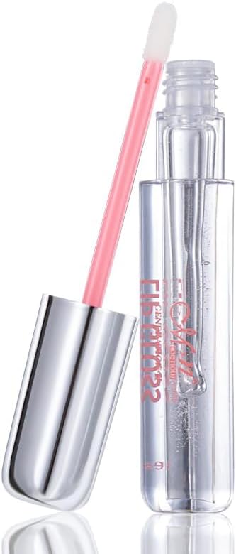 41NDZxWF8SL._AC_SL1000_.jpg ملمع شفاه مرطب بتركيبة عالية اللمعان مع أداة توزيع، 2 مل- شفاف