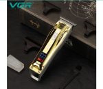 ⁦ماكينة حلاقة لاسلكية قابلة لإعادة الشحن من في جي ار، تعمل لمدة 100 دقيقة بعد الشحن، شفرة من الفولاذ المقاوم للصدأ، موديل V-956⁩ - الصورة ⁦6⁩