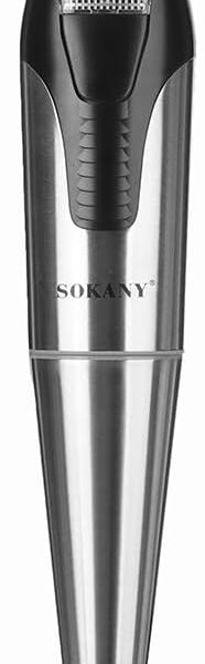 خلاط يدوي من الستانلس ستيل Sk 758 سوكاني 1200 وات مع شفرات لتكسير الثلج محرك النحاس، 1200.0 واط، غير متوفر