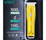 ⁦ماكينة حلاقة لاسلكية قابلة لإعادة الشحن من في جي ار، تعمل لمدة 100 دقيقة بعد الشحن، شفرة من الفولاذ المقاوم للصدأ، موديل V-955⁩ - الصورة ⁦6⁩