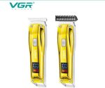 ⁦ماكينة حلاقة لاسلكية قابلة لإعادة الشحن من في جي ار، تعمل لمدة 100 دقيقة بعد الشحن، شفرة من الفولاذ المقاوم للصدأ، موديل V-956⁩ - الصورة ⁦3⁩