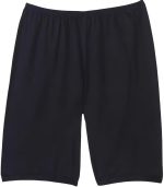 دهب شورت داخلي بيسيك من القطن للنساء، لون اسود، مقاس 3XL