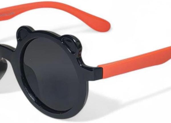 نظارات شمسية للأطفال بتقنية UV400 مع تصميم مربع وحماية استقطابية - مثالية لركوب الدراجات والأنشطة الخارجية، متوفرة بألوان متعددة