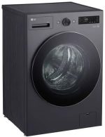 ⁦غسالة ملابس 15 كجم F0Z6DYP24 بموتور انفرتر بتقنية DD بالذكاء الاصطناعي وتقنية تربة ووش وتيربو دراي من ال جي، رمادي⁩ - الصورة ⁦3⁩