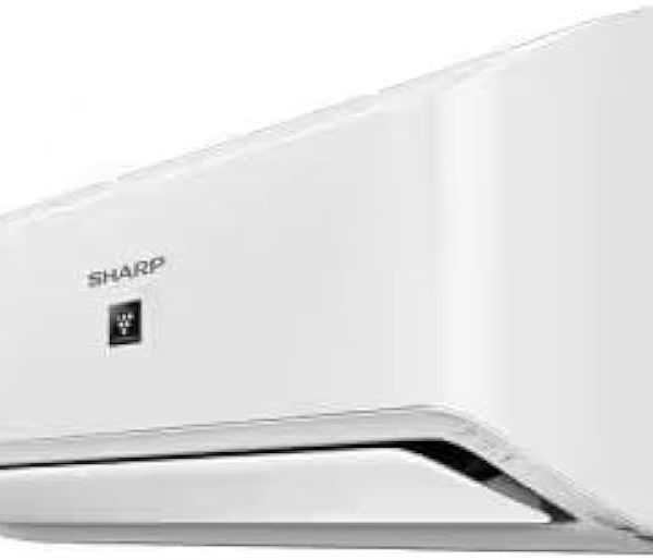 تكييف هواء بارد سبليت ديجيتال من شارب 1.5 حصان، بتقنية بلازما كلاستر، باللون الأبيض AH-AP12YHE