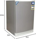 ⁦ثلاجة كيه ايه من دبليو الاسكا- 4.5 قدم - لون فضي⁩ - الصورة ⁦3⁩