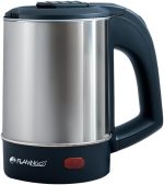 غلاية كهربائية صغيرة من فولاذ مقاوم للصدأ بقدرة 500W و220-240V من فلامنجو، 600 مل