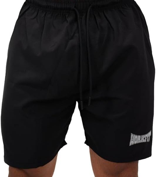 وورك فيت للرجال؟ شورت أساسي دراي-فت ؟ فتحة جيب عمودي وطباعة