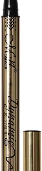 قلم تحديد العين السائل الديناميكي الجديد بالكامل يدوم طويلا من ميناو - 1 غرام - 1 اسود