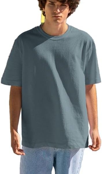 تيشرت سادة MN85202 بتصميم قصة واسعة من لادونكا