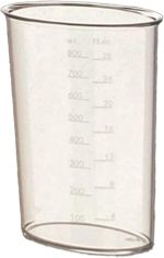 ⁦خلاط يدوي من كاسل، 1200 وات، 600 مل، 4 × 1 - HBC 1240⁩ - الصورة ⁦3⁩