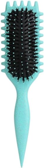 3 in 1 Curl Defining Brush, Curl Styling Brush, Reduce Pulling and Separating Curls, Curl Defining Brush, Shaping and Defining Curls Multicolor