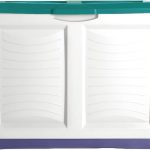 Bama Large Storage Container - 200L, Multi-Color, Wheeled (Made in Italy