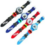 ساعات للأطفال من كاركتر - شاشة رقمية، ميزات تفاعلية، سوار قابل للتعديل، رسومات شخصيات نابضة بالحياة، متينة للأطفال