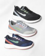 ⁦حذاء رياضي منسوج للرجال بتصميم مطبوع وأنيق، 7224/1⁩ - الصورة ⁦5⁩