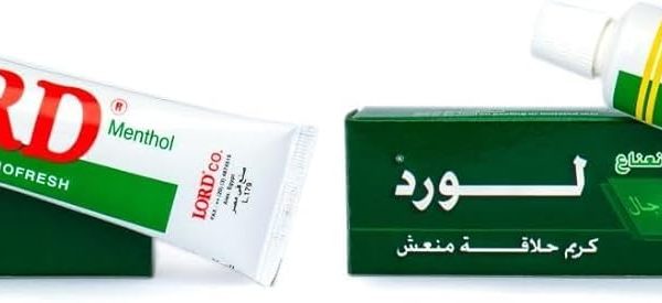 كريم حلاقة ايموفريش بالمنثول، عبوة من 2 قطعة من لورد، 55 جم