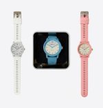 ⁦ساعة كوارتز للطلاب من الجنسين - تصميم انالوج انيق مع عقارب مضيئة وحركة صامتة وسوار سيليكون ناعم - ساعة مدرسية خفيفة الوزن للبنات والمراهقين⁩ - الصورة ⁦6⁩