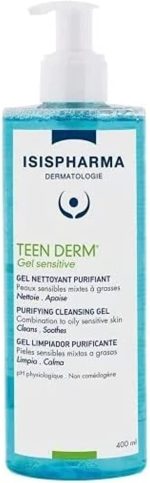 ⁦جل تين ديرم للبشرة الحساسة من ايزيس، 400 مل، اسيس فارما،⁩ - الصورة ⁦2⁩