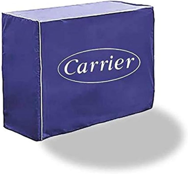 غطاء مكيف هواء اخر، ازرق، مقاوم للماء، بوليستر PVC، وحدة خارجية 2.25 حصان