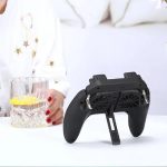 ⁦وحدة تحكم العاب الموبايل من كواليتي فالي، وحدة تحكم ببجي من الجيل الثاني مع مراوح تبريد مزدوجة ومشغلات جوال للالعاب ومقبض العاب ولوحة العاب ومفاتيح اطلاق النار والتصويب للهواتف مقاس 4.7-6.5 انش⁩ - الصورة ⁦6⁩