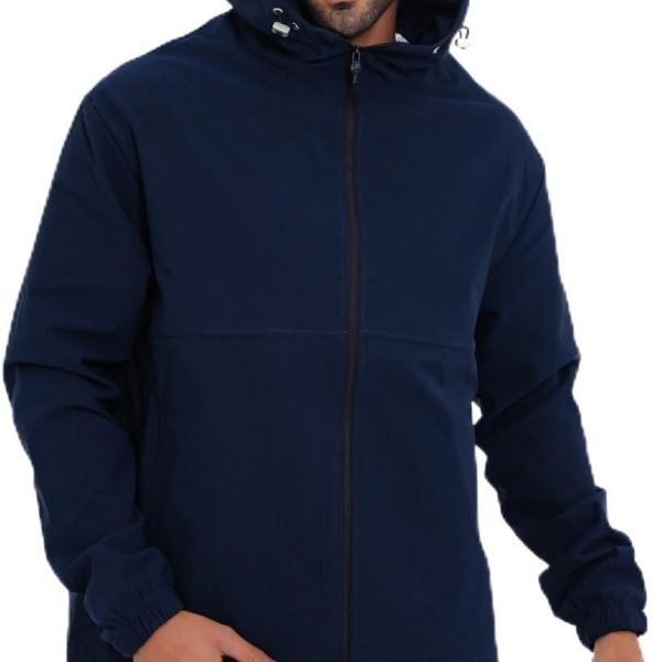 جاكيت ناعم ببطانة - كحلي