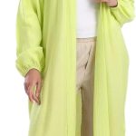 كارديجان صيفي للنساء مع أساور أكمام مرنة من كارينا