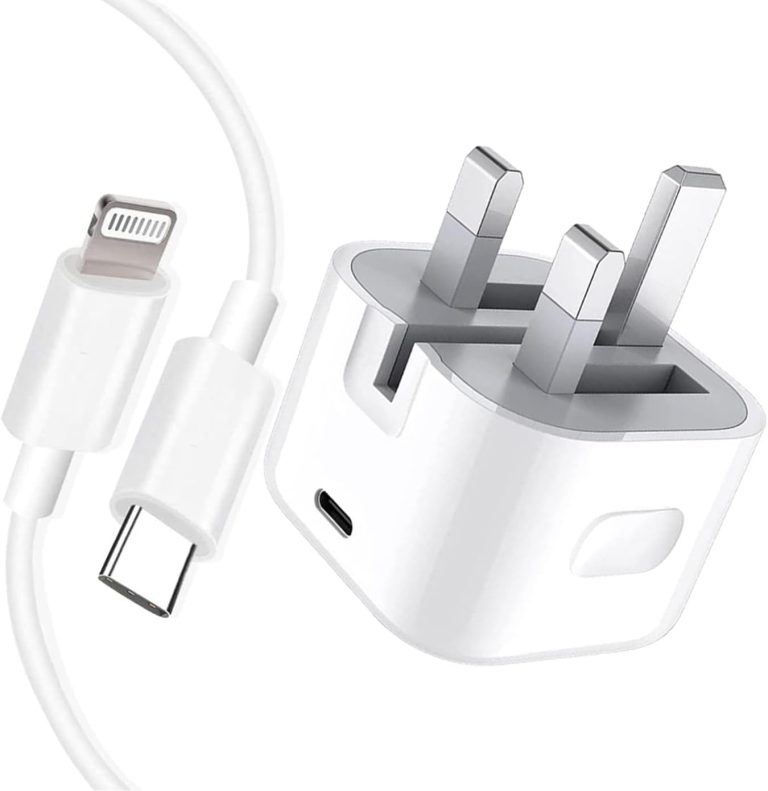 شاحن من كورسير بتقنية USB، متوافق مع الهواتف الخلوية، بمنفذ واحد، معتمد من آبل بقدرة 20 واط لأجهزة آيفون وإيربودز