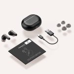 ⁦سماعات أذن لاسلكية SOUNDPEATS Capsule3 Pro قوية وهجينة مع خاصية إلغاء الضوضاء النشطة باللون الأسود/الذهبي⁩ - الصورة ⁦7⁩
