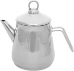 ثلاجة بيراميد المصنوعة من الفولاذ المقاوم للصدأ من زينيا، سعة 2 لتر