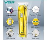 ⁦ماكينة حلاقة لاسلكية قابلة لإعادة الشحن من في جي ار، تعمل لمدة 100 دقيقة بعد الشحن، شفرة من الفولاذ المقاوم للصدأ، موديل V-955⁩ - الصورة ⁦4⁩