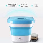 ⁦JYDQT Portable Pink Mini Washer, Top Load, High Efficiency, 0.8kg Capacity, Fully Automatic, 3 Programs, Lightweight & Portable⁩ - الصورة ⁦3⁩