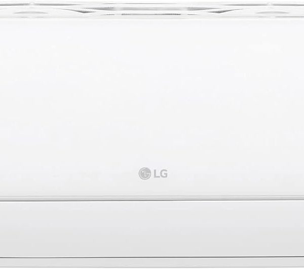 مكيف هواء تبريد 24000 وحدة حرارية بريطانية STD بقوة 3 حصان مع ضاغط عاكس دوال كول، ابيض من LG